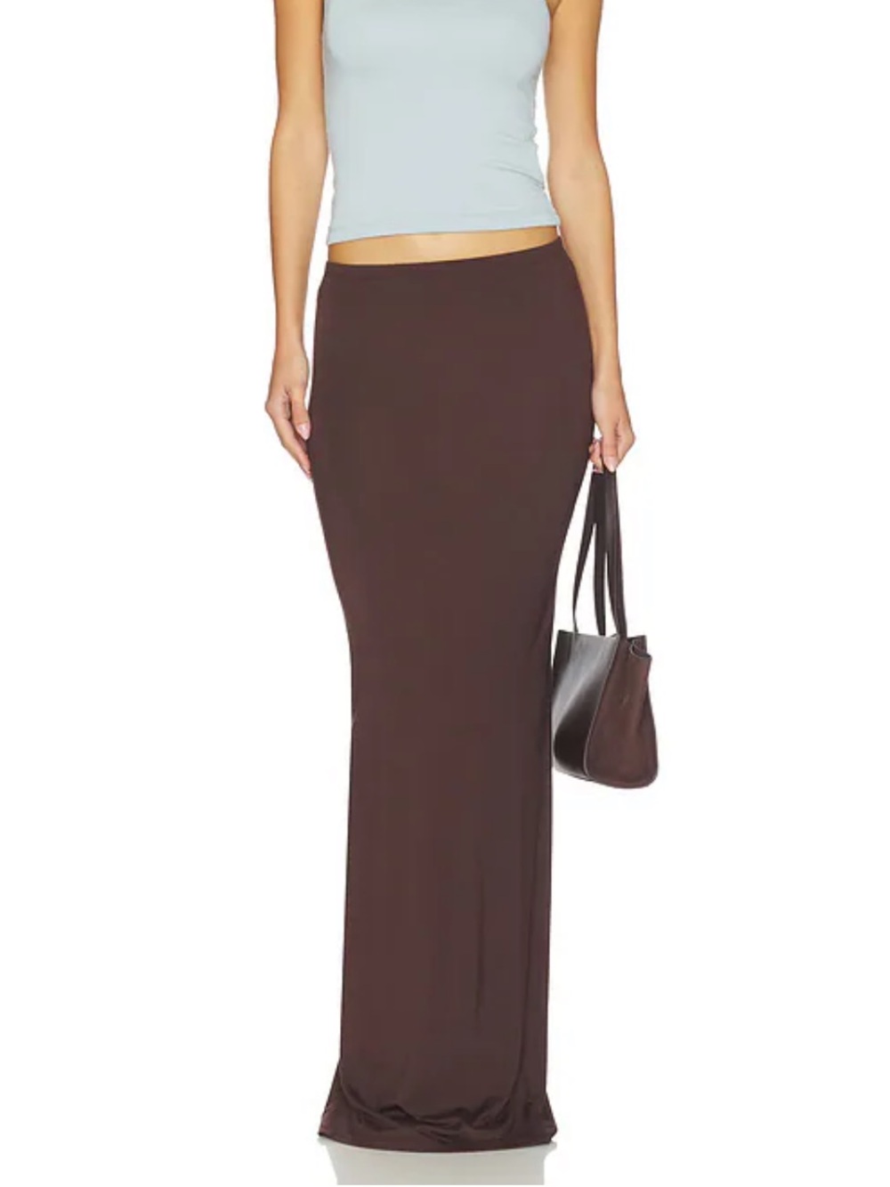 ETERNE Maxi Soft Jersey Skirt